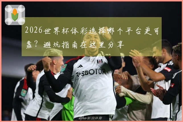 2026世界杯体彩选择哪个平台更可靠？避坑指南在这里分享