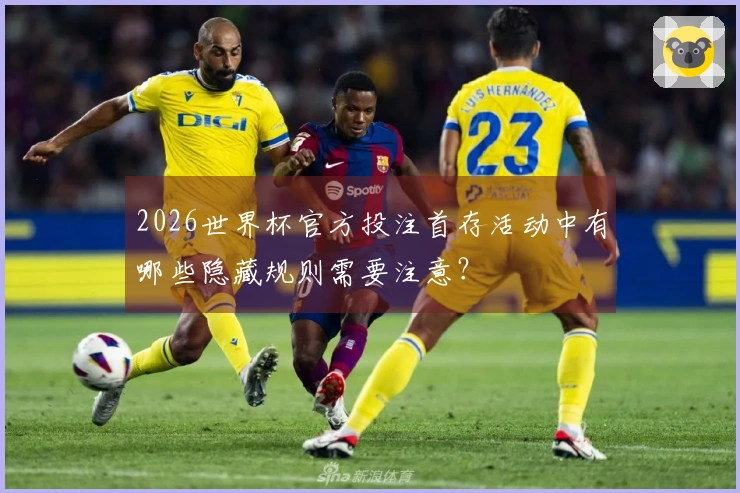 2026世界杯官方投注首存活动中有哪些隐藏规则需要注意？